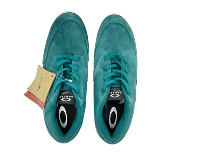 Oakley Men\'s Retro Suede Lighthouse Blue Casual Shoes Sneakers 13550-9PE Size 13 Oakley Sueded Lighthouse Sneaker Petrol US 10 MPN: 13550-9PE  main image 2