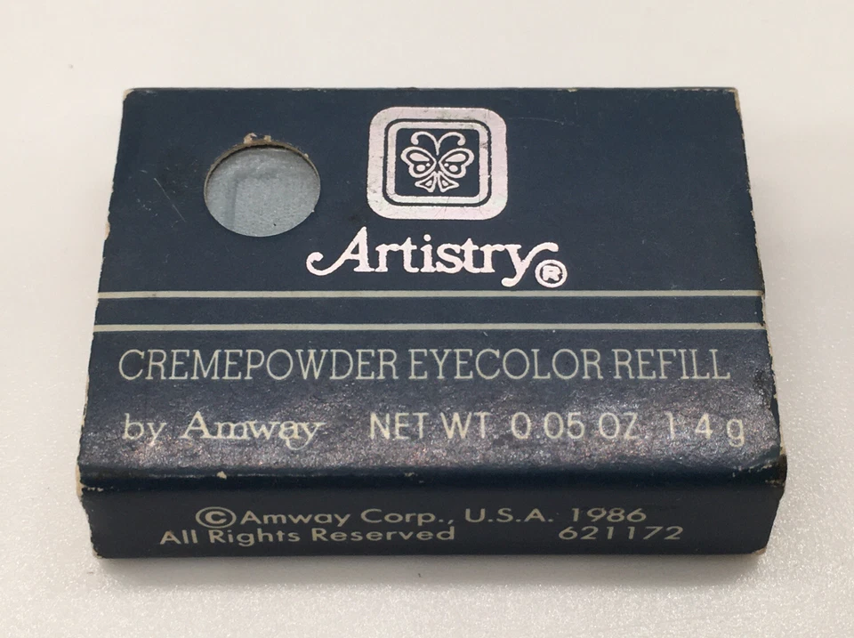 Artistry Cabana Blue A4337 Cremepowder Eyecolor Refill 1.4g .05 oz New Old Stock - Image 2 of 4
