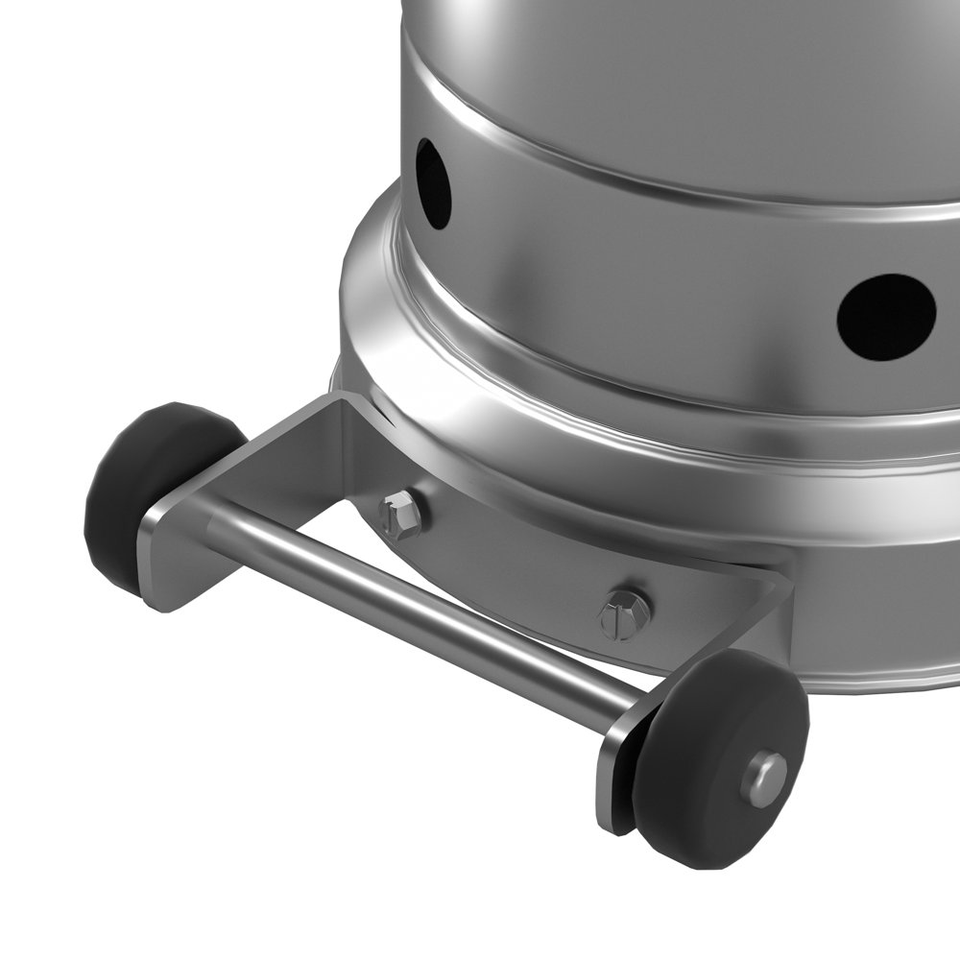 OUTDOOR PATIO TOWER HEATERS 47,000 BTU Propane with Wheels eBay