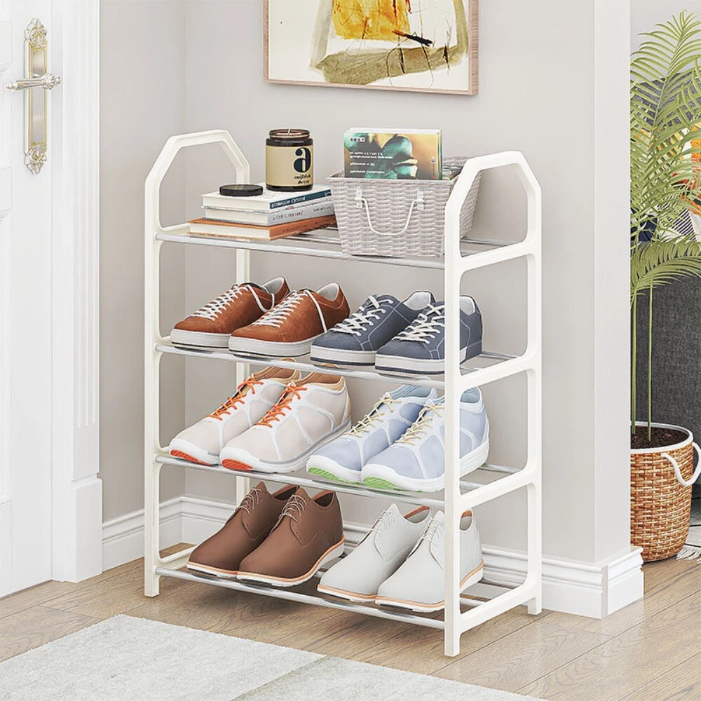 Easy Installation Shoe Cabinet Space Saving Shoe Shelf Living Room