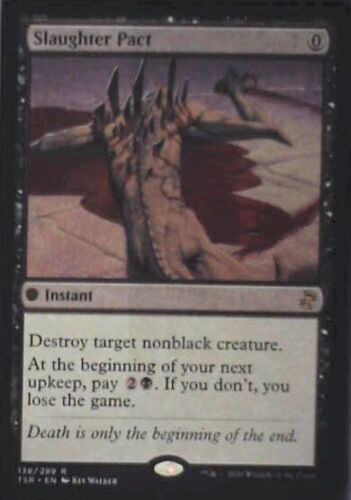 Slaughter Pact - Time Spiral: Remastered: #138, Magic: The Gathering Nm R17 - Picture 1 of 1