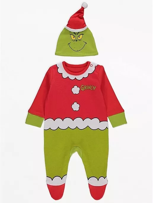 Grinch top baby clothes