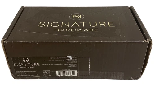 Signature Hardware SHGF9007ZBN Greyfield Diverter Trim **SAME DAY SHIP** - Picture 3 of 4