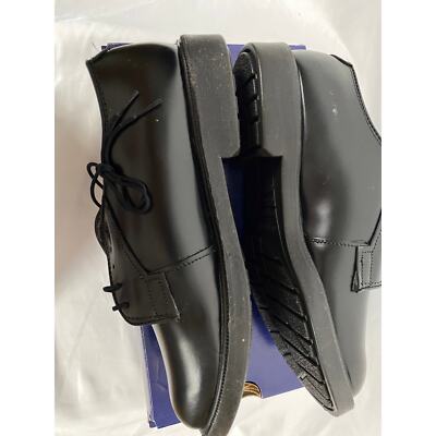 NEW Bates 00112 Men\'s Durashocks Black Leather Uniform Oxford Shoes Size 6E NEW Bates 00112 Men main image 4