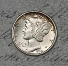 1938-P Mercury Dime MS FB Nice Coin! #5EHU