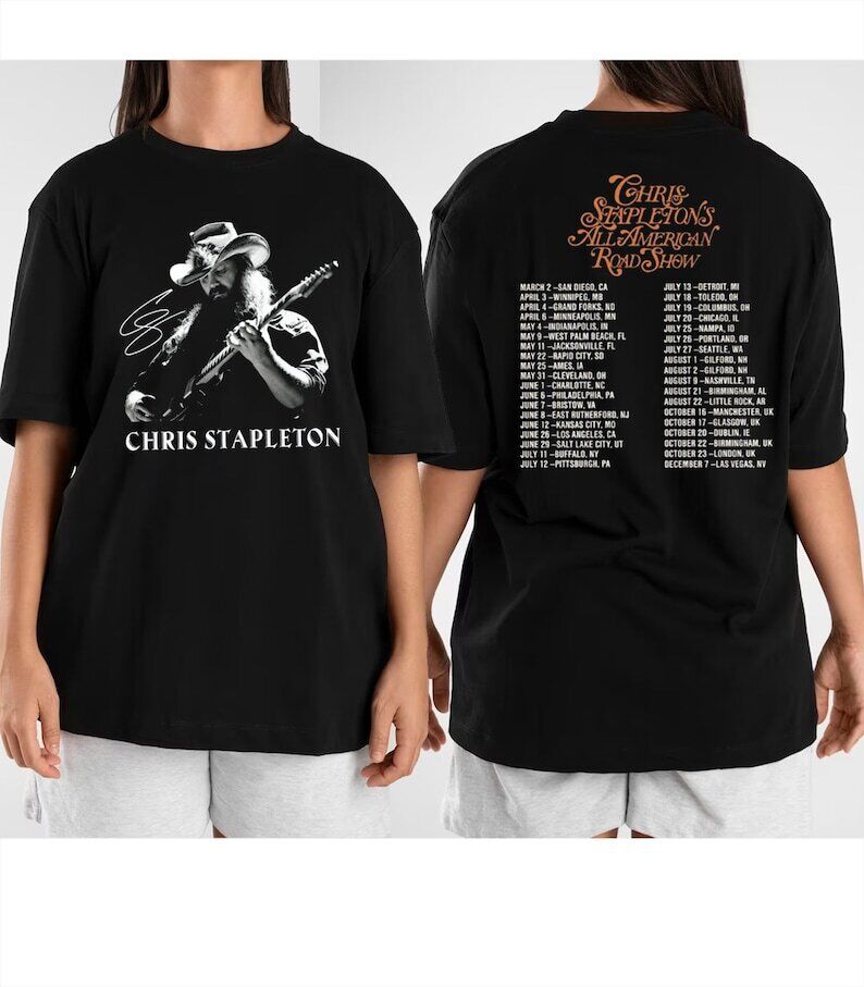 Chris Stapleton Tour 2024 Shirt, Chris Stapleton All American Road Show