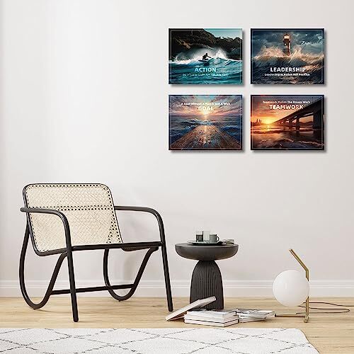 Inspirational Quotes Wall Art，Motivational Wall Art Decoration