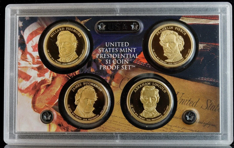 🇺🇸 Uncirculated 2010-S San Francisco Mint 14 Coins Proof Set USA - Image 2 of 4