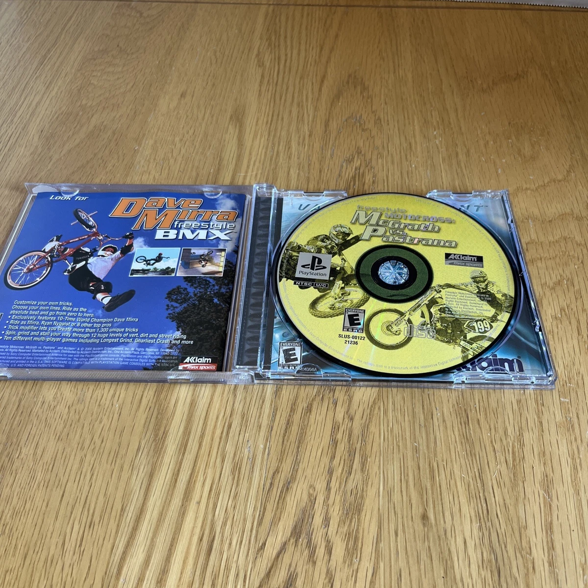 Freestyle Motocross: McGrath vs. Pastrana (Sony PlayStation 1, 2000) for  sale online