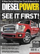 Diesel Power Magazine Super Duty MPG Cummins Upgrade Truck Fixes Wheels 2012