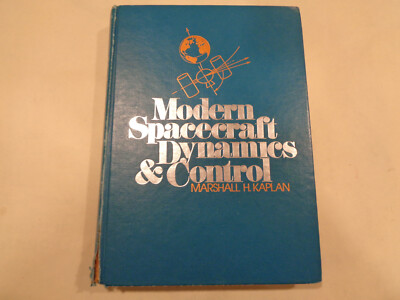 Modern Spacecraft Dynamics & Control 1976 Satellites Manned and Automated Craft