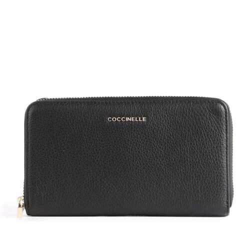 財布・小物その他 COCCINELLE Woman Wallet Leather E2MW511D101 W12 NEW COCCINELLE Wallet Female Leather Black - E2MW511D101N12