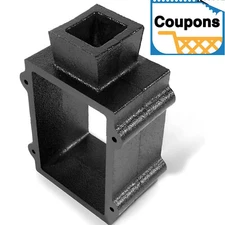 Cast Iron 2-Part Flask Mold Frame for Sand Casting Jewelry Metal Casting Tool