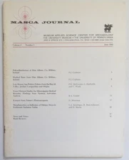 Lot of Two MASCA Journal U of Penn. 1978/82 Archaeology Science