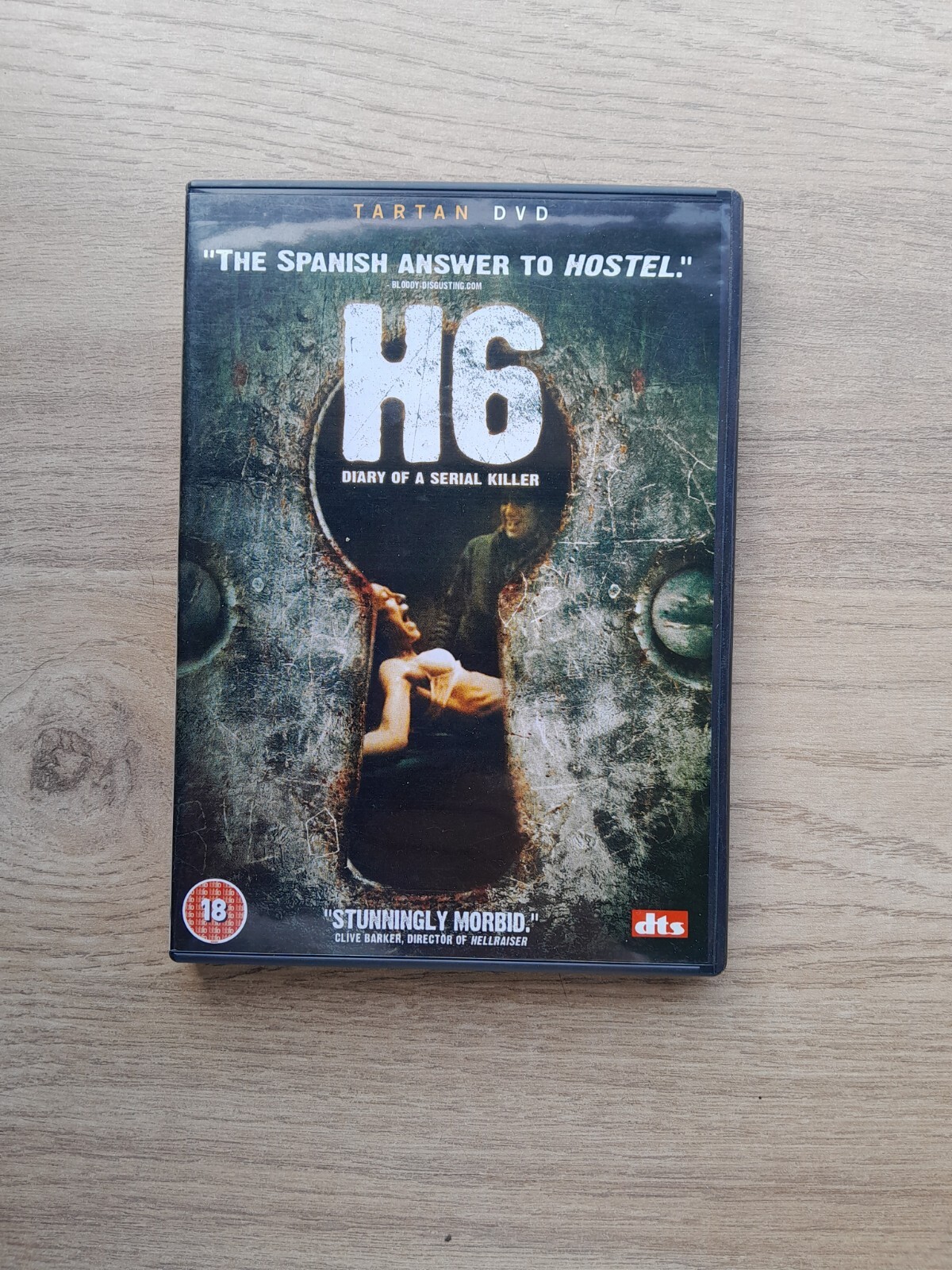 H6 - Diary of a Serial Killer  DVD Tartan Very Good Condition
