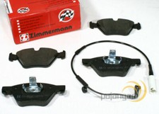 Für BMW 6er [E63 E64] - Zimmermann Bremsbeläge Bremsklötze Bremsen Warnkabel vor