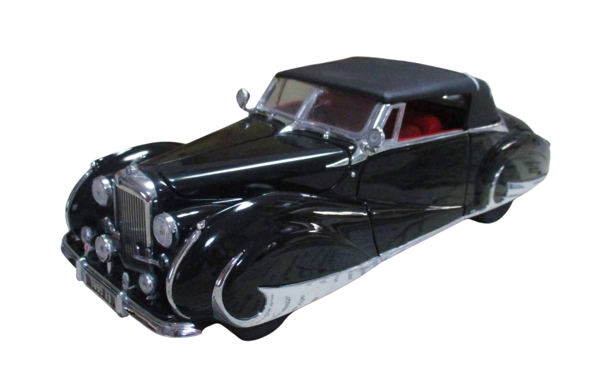 FRANKLIN MINT Made in 1997 Out of Print Bentley Mark VI 1947 1:24