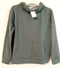 Crown of Hearts Size XL Hoodie Pullover Long Sleeve Comfy Heathered Green NEW