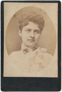 cleveland grover wife cabinet card president 1886 bell washington dc
