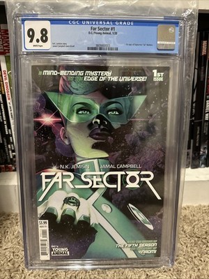 FAR SECTOR #1 1ST PRINT CGC 9.8 DC COMICS!       Green Lantern 1st Jo Mullien