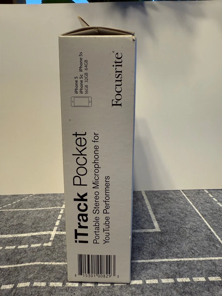 iTrack POCKET PORTABLE STEREO MICROPHONE FOR YOUTUBE PERFORMERS-IPHONE 5 SERIES - Image 3 of 4