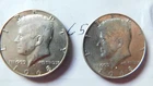 40% Silver 1968 Kennedy Half Dollar - TWO 1968-D