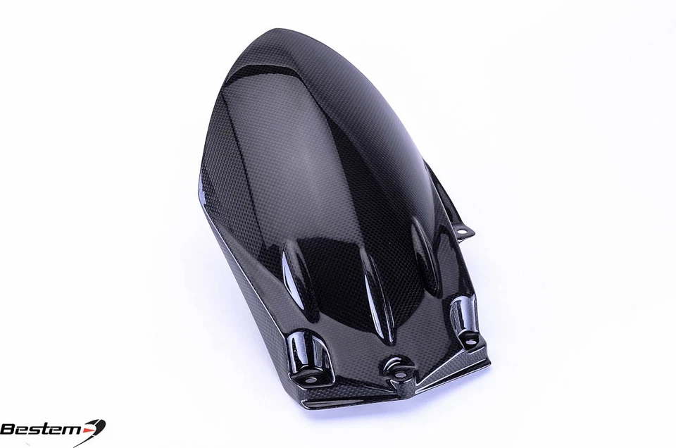 Guardabarros trasero Triumph Speed Triple 1050 2005-2010 100 % fibra de carbono Foto 2 de 4