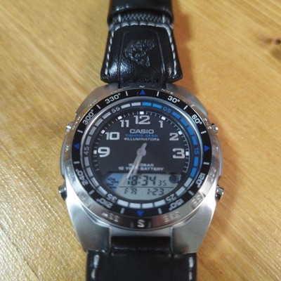 , Working, CASIO Fishing Gear Ana-Digi AMW-700