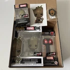 Funko POP Marvel Groot Gamer Chase Gamestop Exclusive Box Complete New Opened
