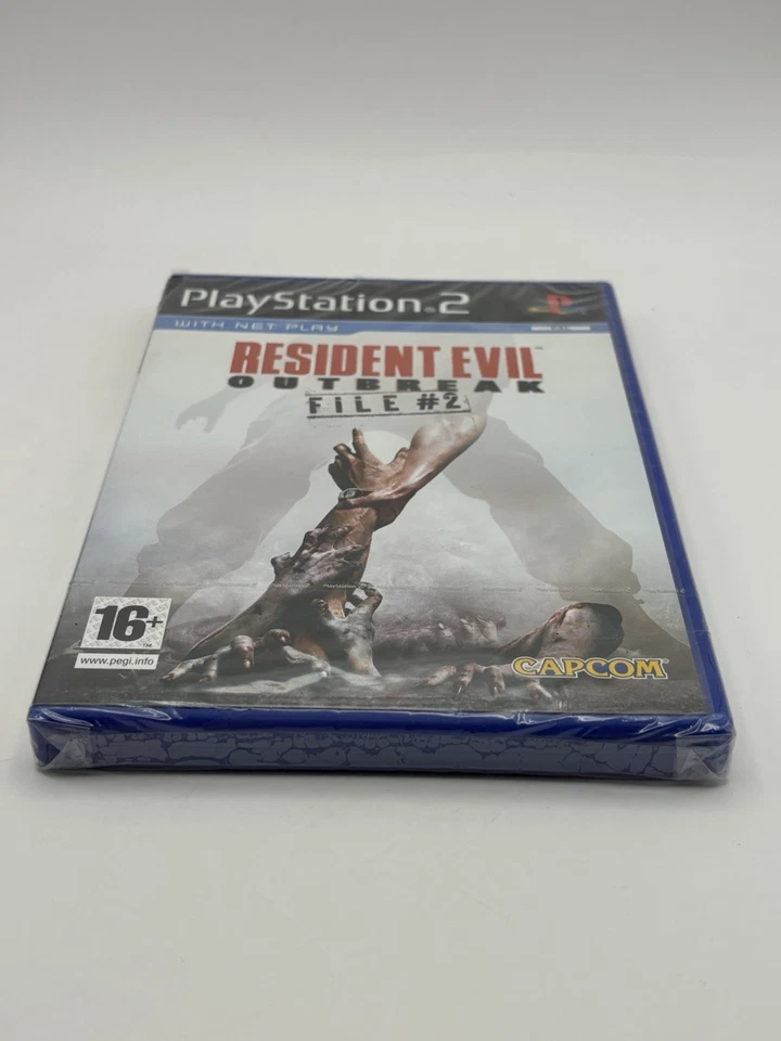SEALED - Resident Evil Outbreak: File2 Sony PlayStation 2 PS2, 2004, Capcom, NEW - Image 3 of 4
