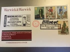 GB STAMPS FIRST DAY COVER 1979 ROWLAND HILL WARWICK EXHIBITION OFFICIAL