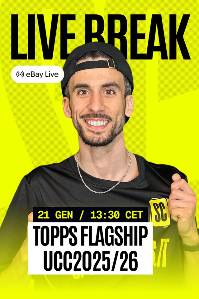 [LIVE] SPORTYCARDS | RIP & SHIP | TOPPS FLAGSHIP UCC 25/26 e tanto altro!