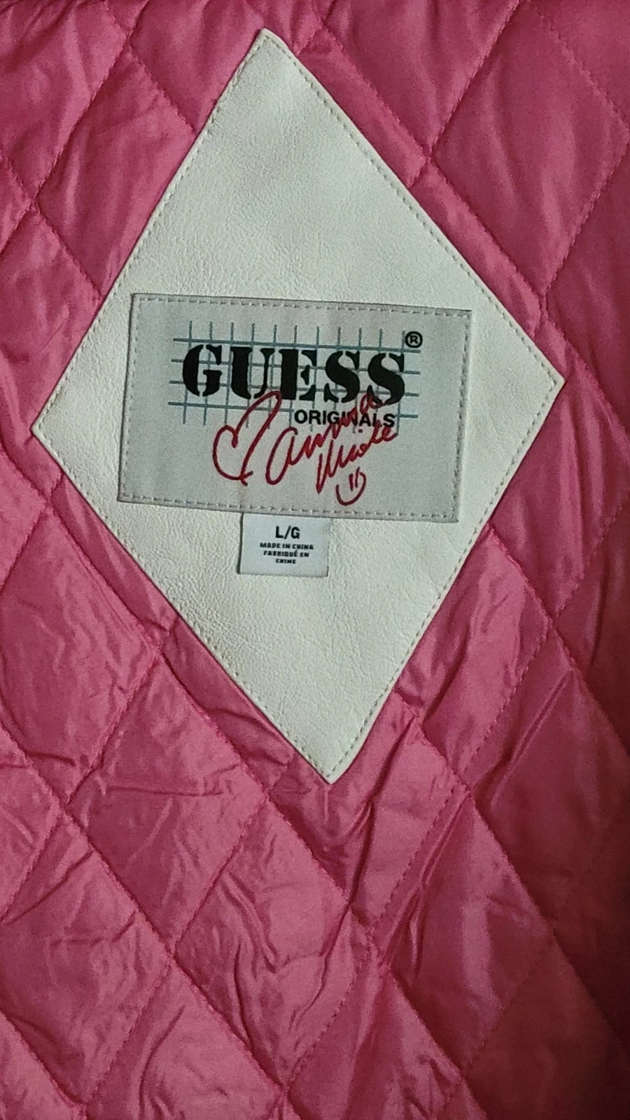 GUESS Originals x Anna Nicole Smith Varsity Jacket Sz L Large image 9