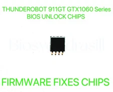 THUNDEROBOT 911GT GTX1060 Series, ADMIN NO PASSWORD FIRMWARE FIXES BIOS CHIP