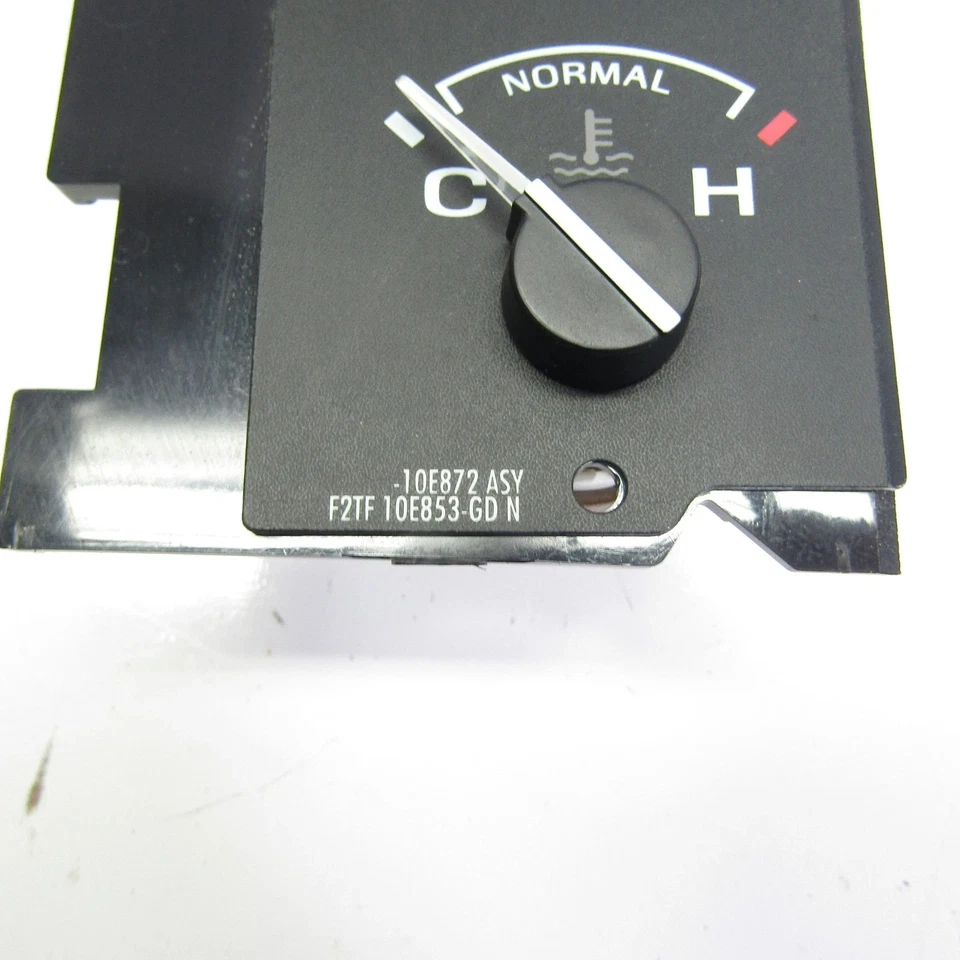1992-1996 FORD F150 Instrument Cluster Oil & Temp Gauge # F2TF-10E853-GD N - Image 2 of 4