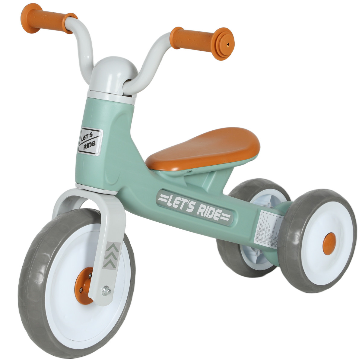 AIYAPLAY Baby Balance Bike - 3 Wheels - Green - 12-36 Months - Image 2