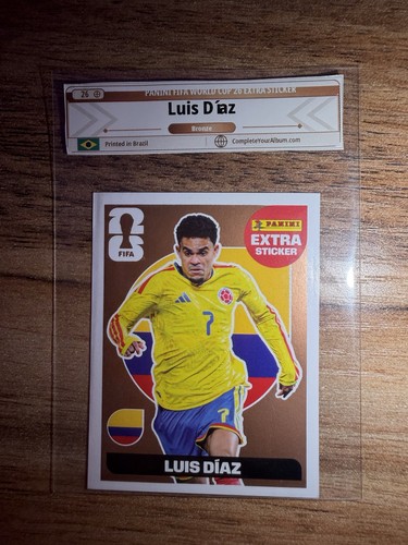 Luis Diaz — Panini FIFA World Cup 2026 Bronze Extra sticker