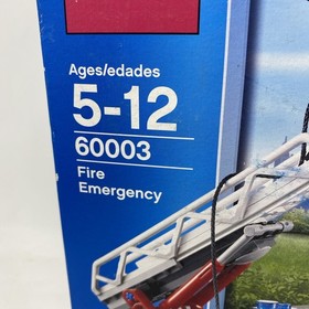 Lego City FIRE EMERGENCY 60003 Factory Sealed 2013 Retired 301 Pieces See Desc