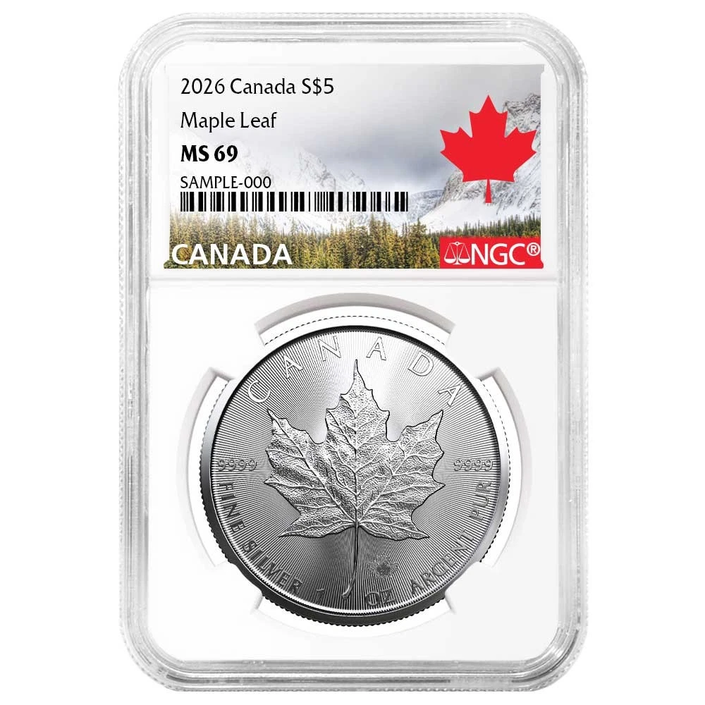 Canadian Maple Leaf MS 69 Silver Bullion Coins for sale | eBay