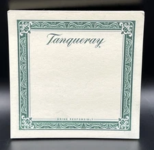 Tanqueray Gin Post-It Notes Pad - Art Basel Event - Tag your handle - New