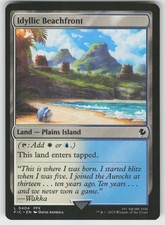 MTG Idyllic Beachfront Normal Commander: FINAL FANTASY #404 NM