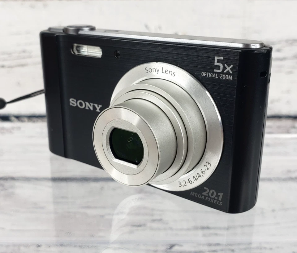 Sony Cyber-shot DSC-W800 Digital Camera Black w/Battery & Charger - TESTED - Image 4 of 4