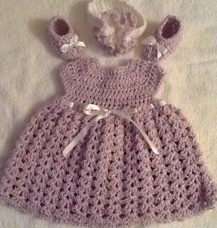 Newborn-3Months Baby Dress Set
