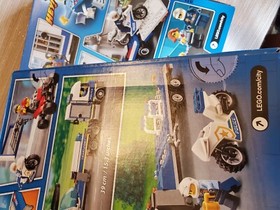 Lego Huge Lot City 60256 Service Station 60244 Police 60139 Mobile Command...