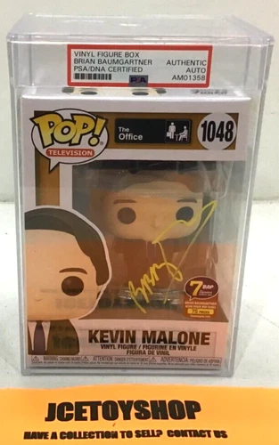 2020 FUNKO POP KEVIN MALONE SIGNED BY BRIAN BAUMGARTNER