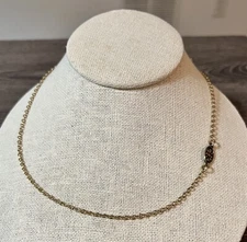 Premier Designs Jewelry KEEP IT PERSONAL Gold Plated Necklace New