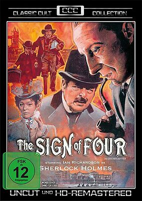 Sherlock Holmes DAS ZEICHEN DER VIER The Sign Of Four IAN RICHARDSON DVD Neu