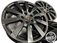 GENUINE PORSCHE 21 INCH CAYENNE 958 SPORT WHEELS RIMS 7P5601025B ANTHRACITE OEM