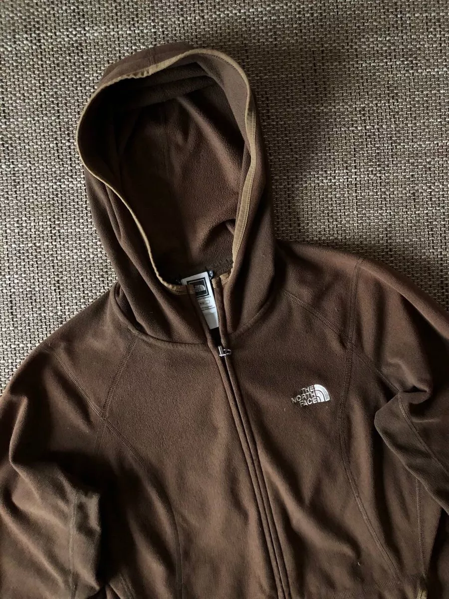 The North Face Kendall Jenner Style Brown Zip Hoodie Vintage | eBay