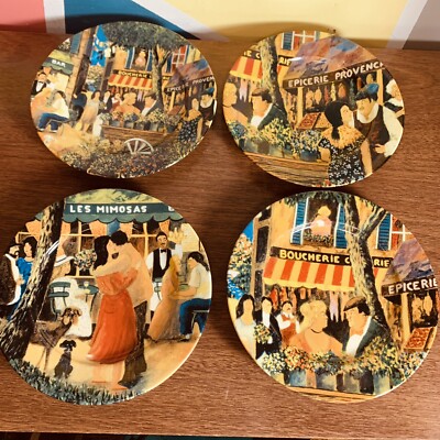 Williams Sonoma Guy Buffet お皿4枚セット Set of 4 Plates 7 3/4